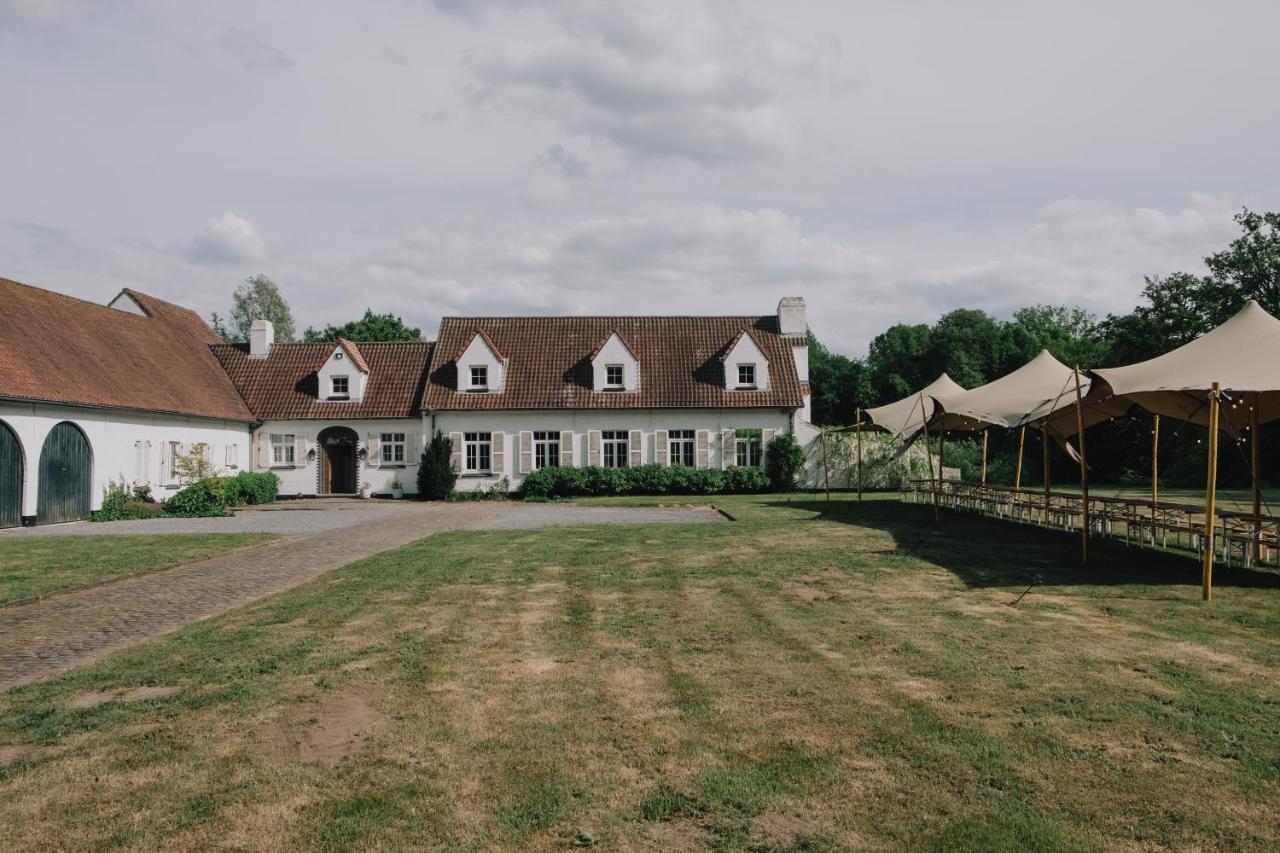 Villa Parkbos De Pinte Bagian luar foto